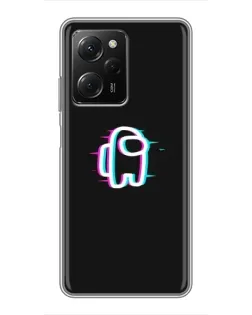 Чехол для Xiaomi POCO X5 Pro (5G) с картинкой «Among Us неон» Чехол для Xiaomi POCO X5 Pro (5G) с картинкой «Among Us неон»