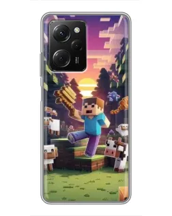 Чохол для Xiaomi POCO X5 Pro (5G) з картинкою «Стів на фермі»