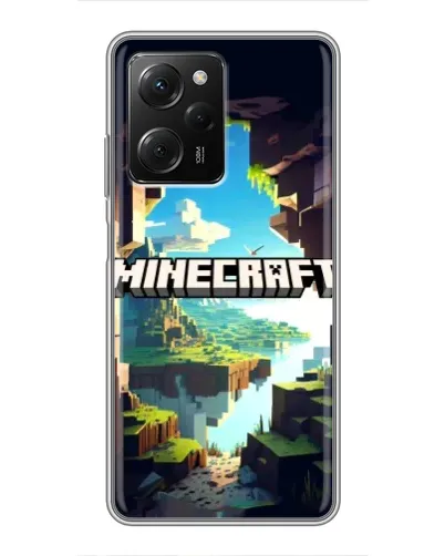 Чехол для Xiaomi POCO X5 Pro (5G) с картинкой «Пещера Майнкрафт» Чехол для Xiaomi POCO X5 Pro (5G) с картинкой «Пещера Майнкрафт»