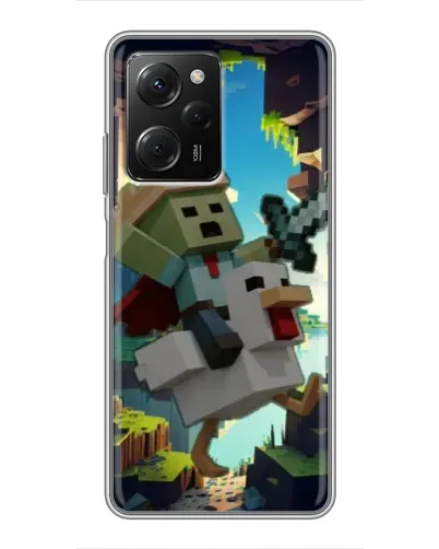 Чехол для Xiaomi POCO X5 Pro (5G) с картинкой «Стив и гусь» Чехол для Xiaomi POCO X5 Pro (5G) с картинкой «Стив и гусь»