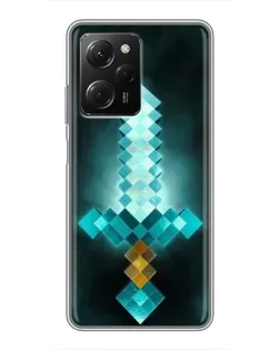 Чохол для Xiaomi POCO X5 Pro (5G) з картинкою «Алмазний меч неон»