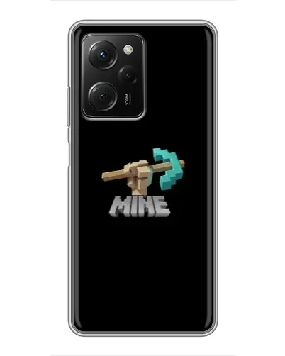Чехол для Xiaomi POCO X5 Pro (5G) с картинкой «Алмазная кирка» Чехол для Xiaomi POCO X5 Pro (5G) с картинкой «Алмазная кирка»