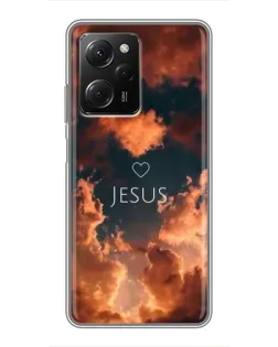 Чехол для Xiaomi POCO X5 Pro (5G) с картинкой «Сияние Имени Jesus» Чехол для Xiaomi POCO X5 Pro (5G) с картинкой «Сияние Имени Jesus»