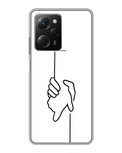 Чехол для Xiaomi POCO X5 Pro (5G) с картинкой «Рука держит» Чехол для Xiaomi POCO X5 Pro (5G) с картинкой «Рука держит»