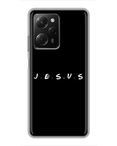 Чехол для Xiaomi POCO X5 Pro (5G) с картинкой «Точки веры J.E.S.U.S.» Чехол для Xiaomi POCO X5 Pro (5G) с картинкой «Точки веры J.E.S.U.S.»
