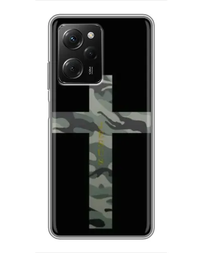 Чехол для Xiaomi POCO X5 Pro (5G) с картинкой «Милитари Крест» Чехол для Xiaomi POCO X5 Pro (5G) с картинкой «Милитари Крест»