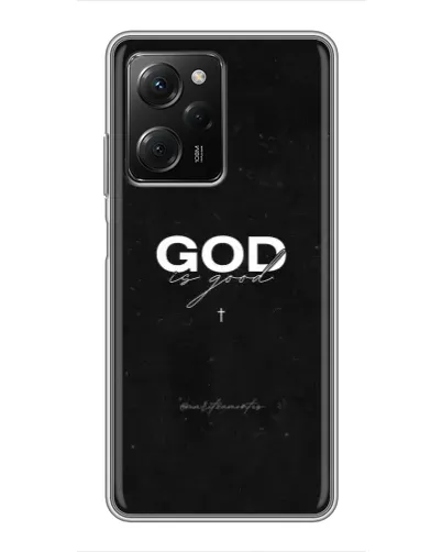 Чехол для Xiaomi POCO X5 Pro (5G) с картинкой «GOD — Бог над всем» Чехол для Xiaomi POCO X5 Pro (5G) с картинкой «GOD — Бог над всем»