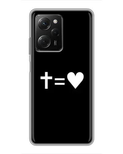 Чехол для Xiaomi POCO X5 Pro (5G) с картинкой «Крест и Сердце» Чехол для Xiaomi POCO X5 Pro (5G) с картинкой «Крест и Сердце»