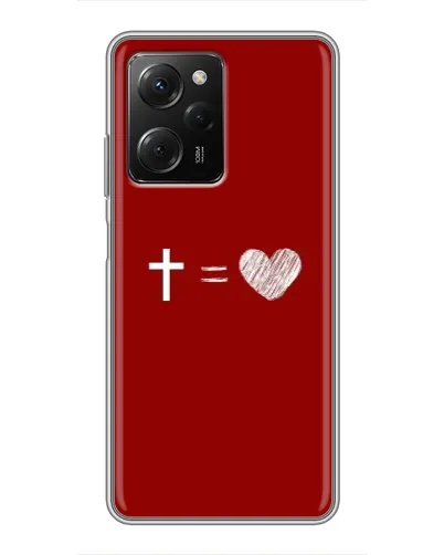 Чехол для Xiaomi POCO X5 Pro (5G) с картинкой «Уравнение любви» Чехол для Xiaomi POCO X5 Pro (5G) с картинкой «Уравнение любви»