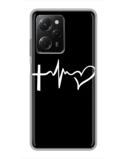 Чехол для Xiaomi POCO X5 Pro (5G) с картинкой «Пульс веры» Чехол для Xiaomi POCO X5 Pro (5G) с картинкой «Пульс веры»