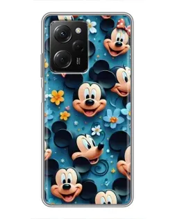 Чехол для Xiaomi POCO X5 Pro (5G) с картинкой «Паттерн Микки и Минни» Чехол для Xiaomi POCO X5 Pro (5G) с картинкой «Паттерн Микки и Минни»