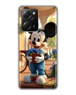 Чехол для Xiaomi POCO X5 Pro (5G) с картинкой «Микки садовод» Чехол для Xiaomi POCO X5 Pro (5G) с картинкой «Микки садовод»