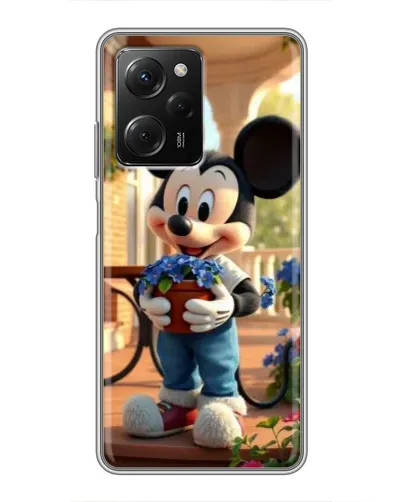 Чехол для Xiaomi POCO X5 Pro (5G) с картинкой «Микки садовод» Чехол для Xiaomi POCO X5 Pro (5G) с картинкой «Микки садовод»