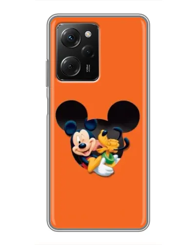 Чехол для Xiaomi POCO X5 Pro (5G) с картинкой «Сердце Микки Минни» Чехол для Xiaomi POCO X5 Pro (5G) с картинкой «Сердце Микки Минни»