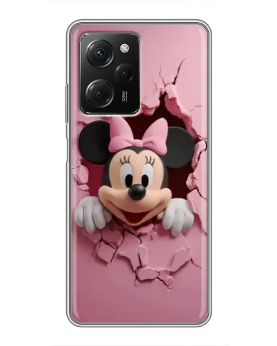 Чехол для Xiaomi POCO X5 Pro (5G) с картинкой «Минни сквозь стену» Чехол для Xiaomi POCO X5 Pro (5G) с картинкой «Минни сквозь стену»