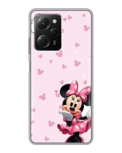 Чехол для Xiaomi POCO X5 Pro (5G) с картинкой «Минни Маус и сердечки» Чехол для Xiaomi POCO X5 Pro (5G) с картинкой «Минни Маус и сердечки»