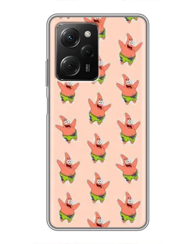 Чехол для Xiaomi POCO X5 Pro (5G) с картинкой «Патрик Стар паттерн» Чехол для Xiaomi POCO X5 Pro (5G) с картинкой «Патрик Стар паттерн»