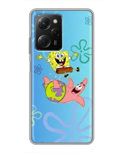 Чехол для Xiaomi POCO X5 Pro (5G) с картинкой «Спанч Боб и Патрик» Чехол для Xiaomi POCO X5 Pro (5G) с картинкой «Спанч Боб и Патрик»