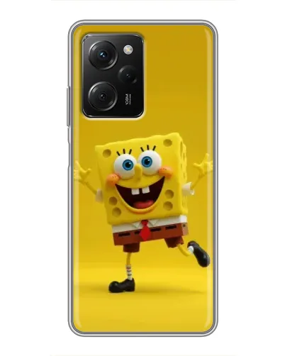 Чехол для Xiaomi POCO X5 Pro (5G) с картинкой «Позитивный Губка Боб» Чехол для Xiaomi POCO X5 Pro (5G) с картинкой «Позитивный Губка Боб»