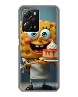 Чехол для Xiaomi POCO X5 Pro (5G) с картинкой «Повар Спанч Боб»