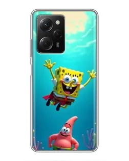 Чехол для Xiaomi POCO X5 Pro (5G) с картинкой «Спанч Боб под водой» Чехол для Xiaomi POCO X5 Pro (5G) с картинкой «Спанч Боб под водой»