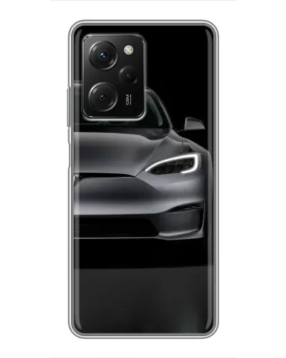 Чехол для Xiaomi POCO X5 Pro (5G) с картинкой «Tesla Model S Look» Чехол для Xiaomi POCO X5 Pro (5G) с картинкой «Tesla Model S Look»