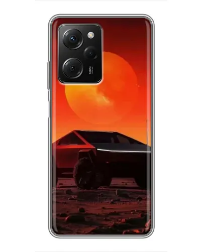 Чехол для Xiaomi POCO X5 Pro (5G) с картинкой «Cybertruck на Марсе» Чехол для Xiaomi POCO X5 Pro (5G) с картинкой «Cybertruck на Марсе»