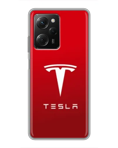 Чехол для Xiaomi POCO X5 Pro (5G) с картинкой «Tesla Red Classic» Чехол для Xiaomi POCO X5 Pro (5G) с картинкой «Tesla Red Classic»