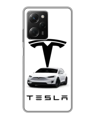 Чехол для Xiaomi POCO X5 Pro (5G) с картинкой «Tesla White Style» Чехол для Xiaomi POCO X5 Pro (5G) с картинкой «Tesla White Style»