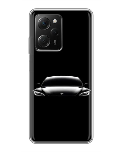 Чехол для Xiaomi POCO X5 Pro (5G) с картинкой «Фары Tesla Night» Чехол для Xiaomi POCO X5 Pro (5G) с картинкой «Фары Tesla Night»