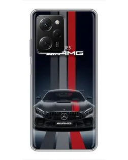 Чехол для Xiaomi POCO X5 Pro (5G) с картинкой «Mercedes — белый карбон» Чехол для Xiaomi POCO X5 Pro (5G) с картинкой «Mercedes — белый карбон»