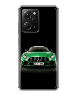 Чехол для Xiaomi POCO X5 Pro (5G) с картинкой «Mercedes — неоновый лого» Чехол для Xiaomi POCO X5 Pro (5G) с картинкой «Mercedes — неоновый лого»