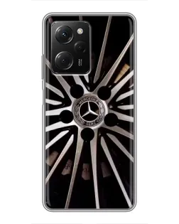 Чехол для Xiaomi POCO X5 Pro (5G) с картинкой «Диск Mercedes» Чехол для Xiaomi POCO X5 Pro (5G) с картинкой «Диск Mercedes»