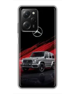 Чехол для Xiaomi POCO X5 Pro (5G) с картинкой «Mercedes G-Class красный» Чехол для Xiaomi POCO X5 Pro (5G) с картинкой «Mercedes G-Class красный»