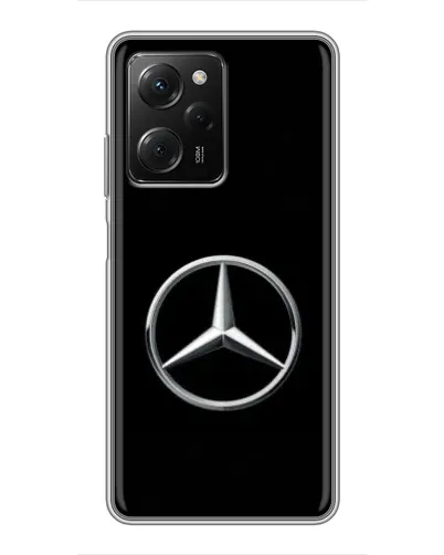 Чехол для Xiaomi POCO X5 Pro (5G) с картинкой «Mercedes классический лого»