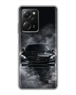 Чехол для Xiaomi POCO X5 Pro (5G) с картинкой «Mercedes в дыму» Чехол для Xiaomi POCO X5 Pro (5G) с картинкой «Mercedes в дыму»