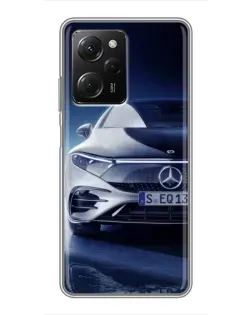 Чехол для Xiaomi POCO X5 Pro (5G) с картинкой «Mercedes EQ — будущее» Чехол для Xiaomi POCO X5 Pro (5G) с картинкой «Mercedes EQ — будущее»