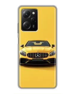 Чехол для Xiaomi POCO X5 Pro (5G) с картинкой «Желтый Mercedes GT» Чехол для Xiaomi POCO X5 Pro (5G) с картинкой «Желтый Mercedes GT»
