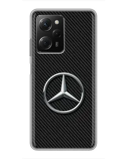 Чехол для Xiaomi POCO X5 Pro (5G) с картинкой «Карбоновый Mercedes стиль» Чехол для Xiaomi POCO X5 Pro (5G) с картинкой «Карбоновый Mercedes стиль»