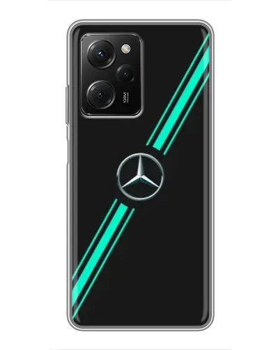 Чехол для Xiaomi POCO X5 Pro (5G) с картинкой «Спортивные линии Mercedes» Чехол для Xiaomi POCO X5 Pro (5G) с картинкой «Спортивные линии Mercedes»