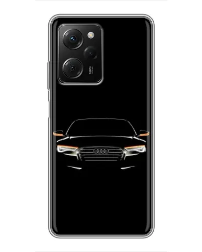 Чехол для Xiaomi POCO X5 Pro (5G) с картинкой «Audi — ночной контур» Чехол для Xiaomi POCO X5 Pro (5G) с картинкой «Audi — ночной контур»