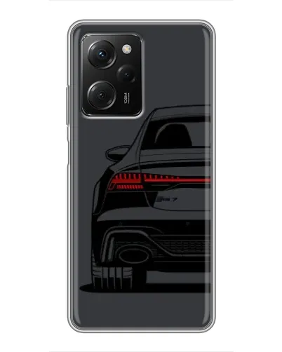 Чехол для Xiaomi POCO X5 Pro (5G) с картинкой «Задняя часть Audi — арт» Чехол для Xiaomi POCO X5 Pro (5G) с картинкой «Задняя часть Audi — арт»