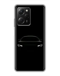 Чехол для Xiaomi POCO X5 Pro (5G) с картинкой «Взгляд Audi в темноте» Чехол для Xiaomi POCO X5 Pro (5G) с картинкой «Взгляд Audi в темноте»