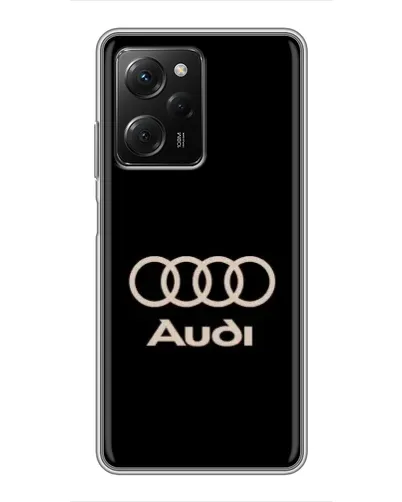 Чехол для Xiaomi POCO X5 Pro (5G) с картинкой «Audi — золотой логотип» Чехол для Xiaomi POCO X5 Pro (5G) с картинкой «Audi — золотой логотип»
