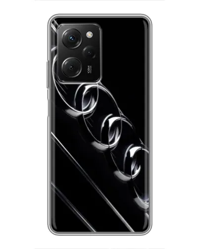 Чехол для Xiaomi POCO X5 Pro (5G) с картинкой «Audi — абстрактные кольца» Чехол для Xiaomi POCO X5 Pro (5G) с картинкой «Audi — абстрактные кольца»