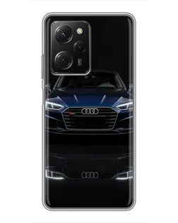 Чехол для Xiaomi POCO X5 Pro (5G) с картинкой «Audi — ночное отражение» Чехол для Xiaomi POCO X5 Pro (5G) с картинкой «Audi — ночное отражение»