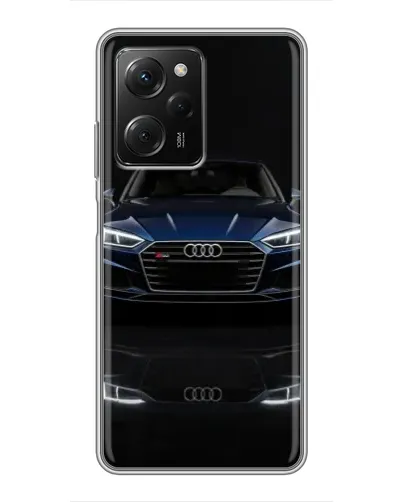 Чехол для Xiaomi POCO X5 Pro (5G) с картинкой «Audi — ночное отражение» Чехол для Xiaomi POCO X5 Pro (5G) с картинкой «Audi — ночное отражение»