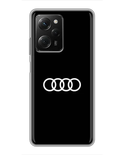 Чехол для Xiaomi POCO X5 Pro (5G) с картинкой «Audi White Logo» Чехол для Xiaomi POCO X5 Pro (5G) с картинкой «Audi White Logo»