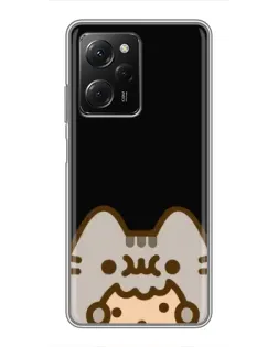 Чехол для Xiaomi POCO X5 Pro (5G) с картинкой «Пушин на черном» Чехол для Xiaomi POCO X5 Pro (5G) с картинкой «Пушин на черном»