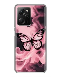Чехол для Xiaomi POCO X5 Pro (5G) с картинкой «Бабочка в дыму» Чехол для Xiaomi POCO X5 Pro (5G) с картинкой «Бабочка в дыму»
